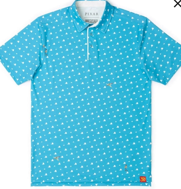 RSVLTS Pixar TS Clouds Polo Shirt - XL